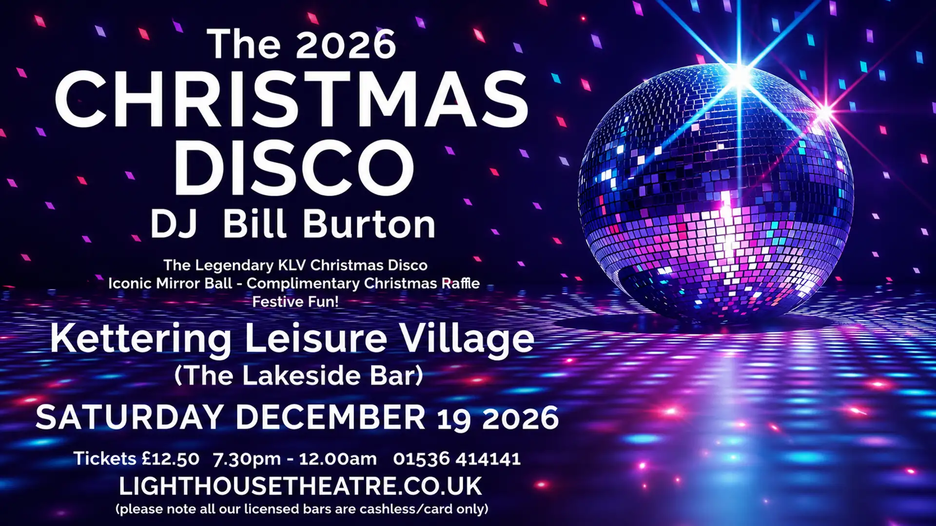 Bill Burton Christmas Disco 2026